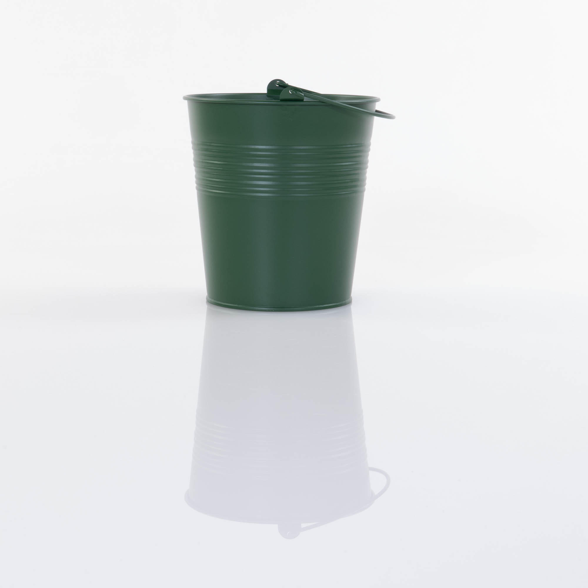 BLUMENTOPF Lingo Ø 15 cm - Grün, Metall (15/15cm)