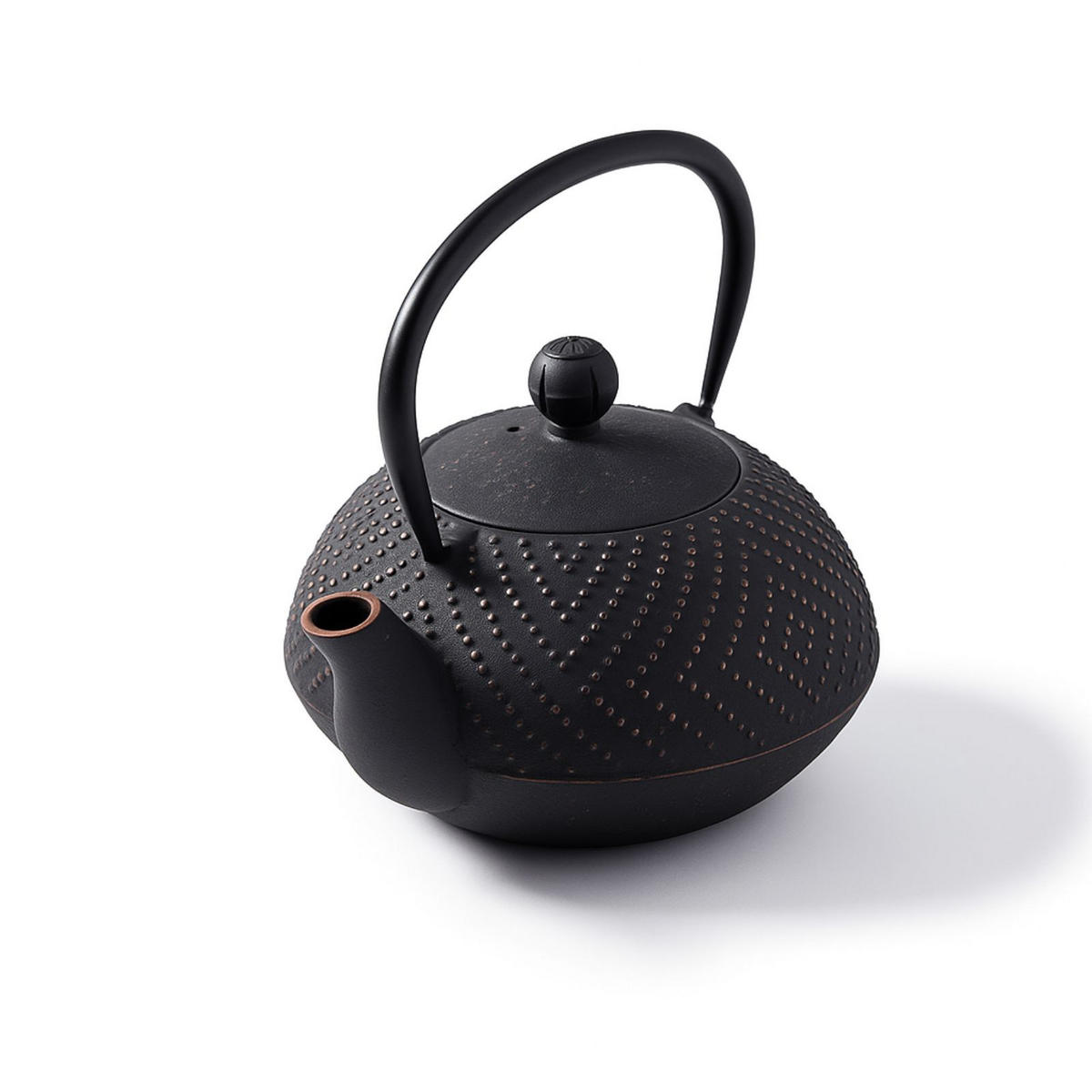 TEEKANNE Gusseisen 900 ml - Schwarz, Metall (0.9L) - AROMELIO