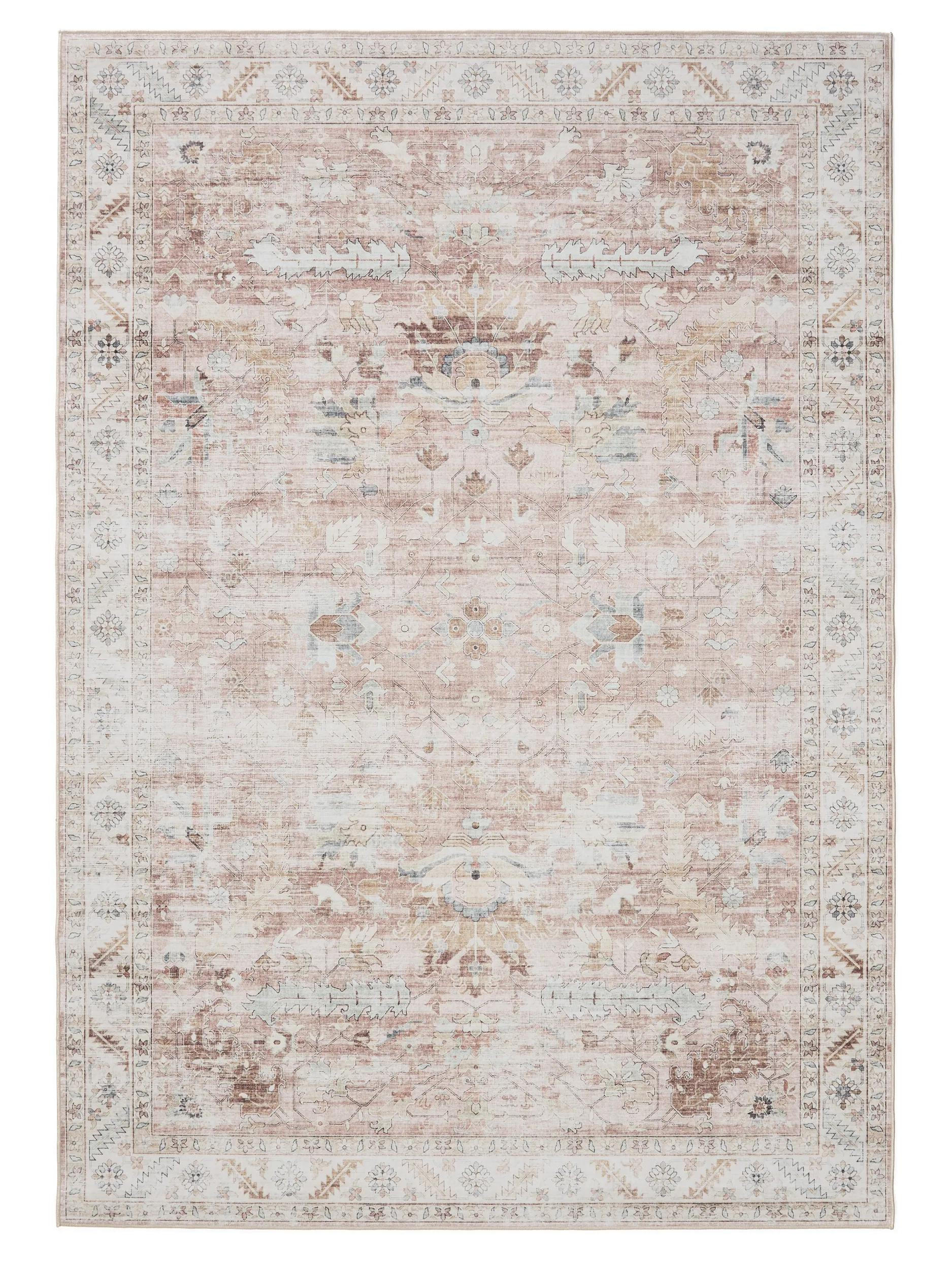 PRALNA preproga George roza 140x200 cm - roza, umetna masa (140/200cm) - benuta