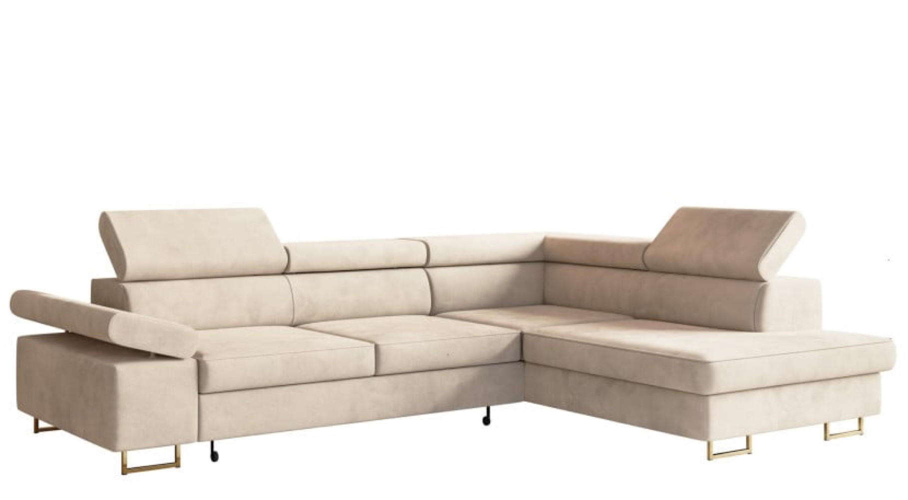 Sepro Meble Ecksofa Beige 274x203 cm