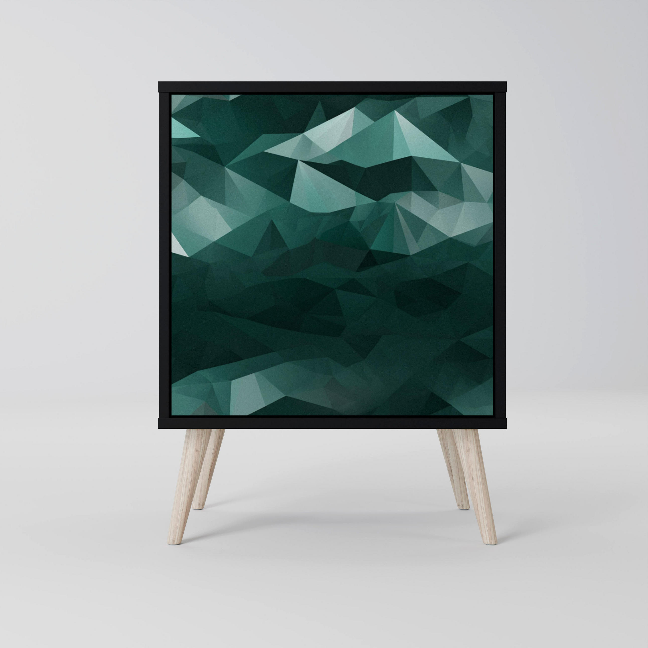 SpaceRebels Sideboard Schwarz 57.5x77.5x42 cm