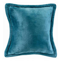 KISSEN Tender quarzgrau 50 x 50 cm - Blau, Textil (50/50cm) - Vivaraise