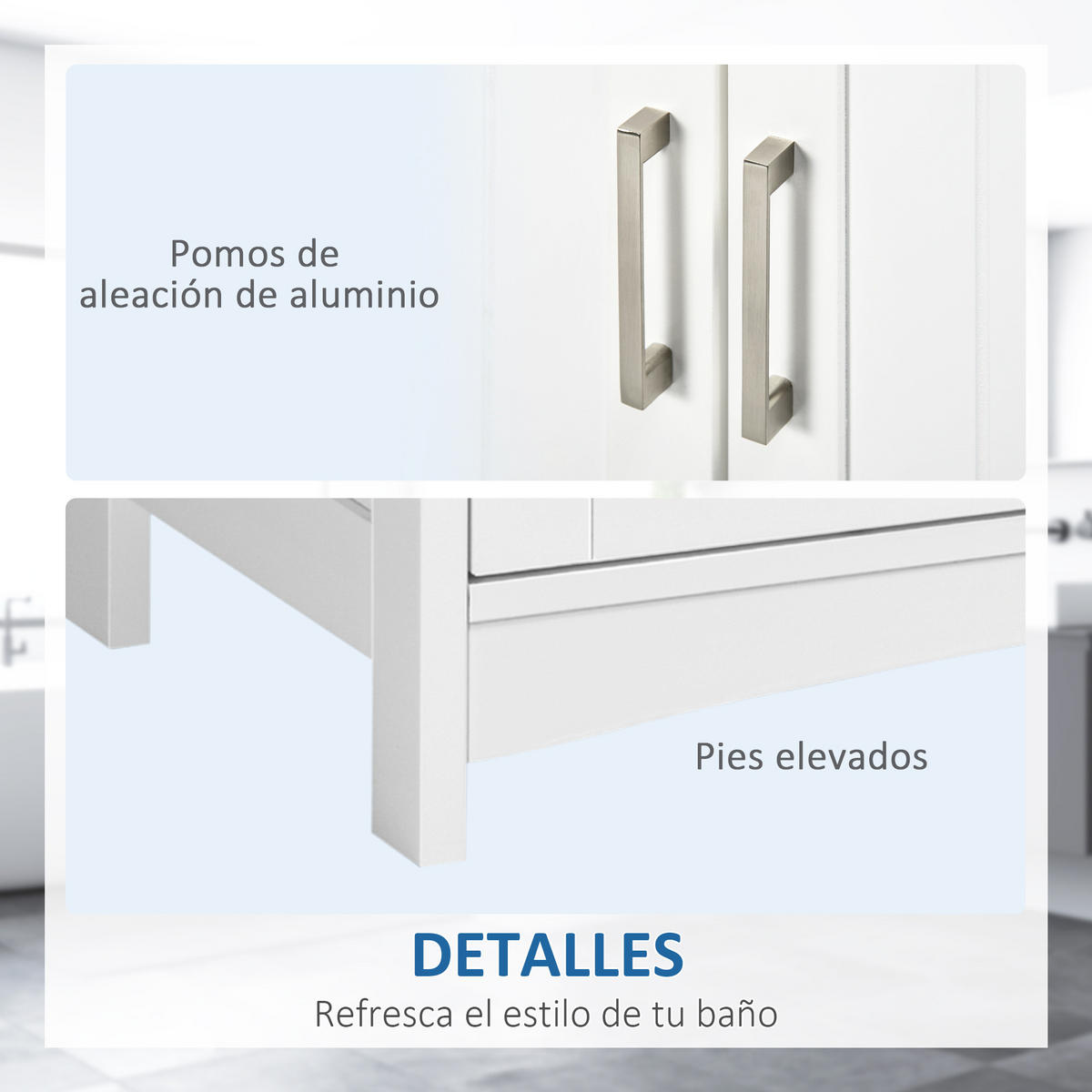 HÄNGESCHRANK Weiß 1 Stück - Weiß, Kunststoff (60/60/33cm) - GiPP