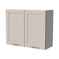 HÄNGESCHRANK Oslo W3/90 Weiß / Kaschmir Matt 90 / 32,5 / 72cm - Kaschmir/Weiß, Holz/Holzwerkstoff (90/72/32.5cm) - Feldmann-Wohnen