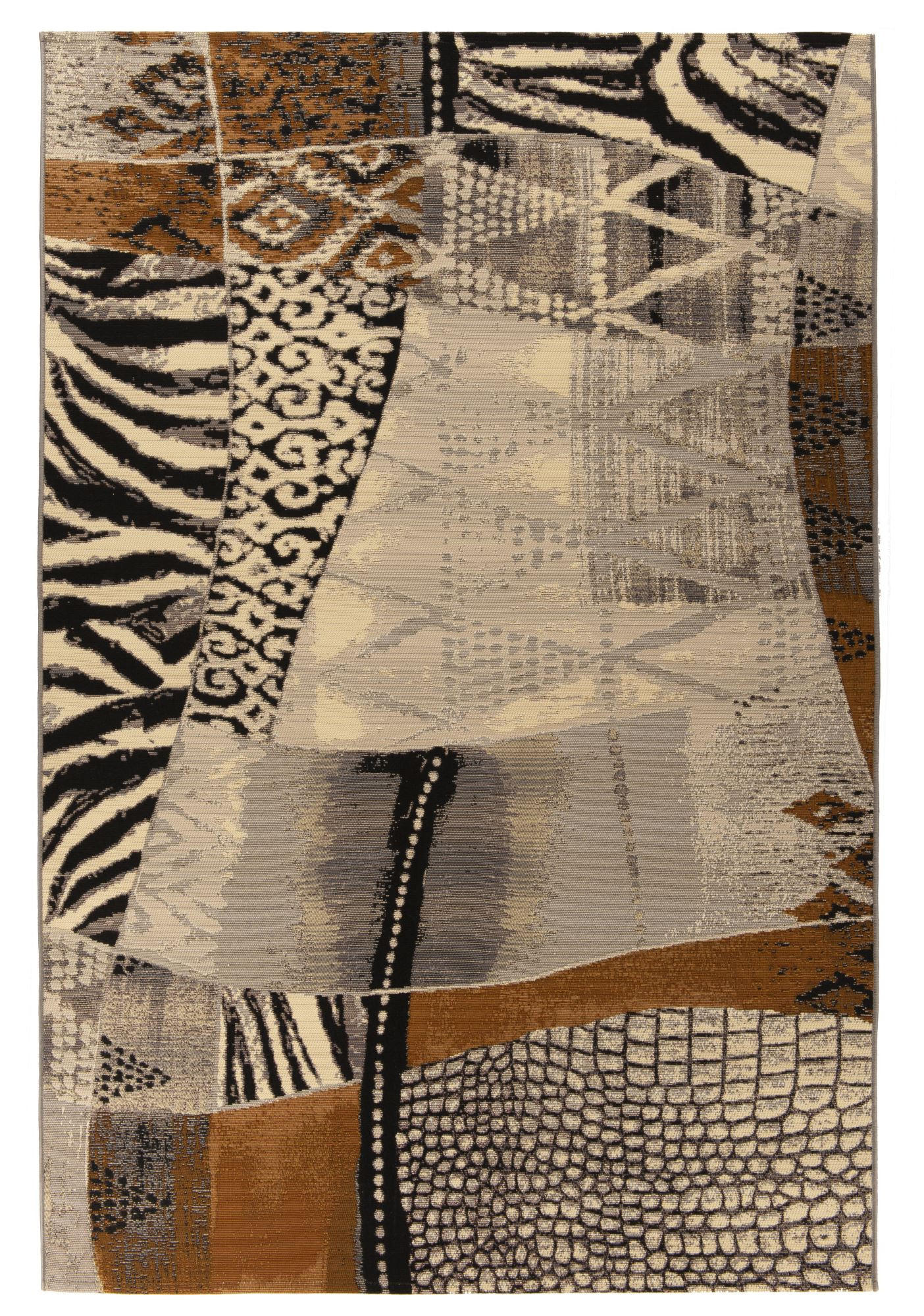 OUTDOORTEPPICH Aurora 80x165 cm - Multicolor, Textil (80/165cm) - Gino Falcone