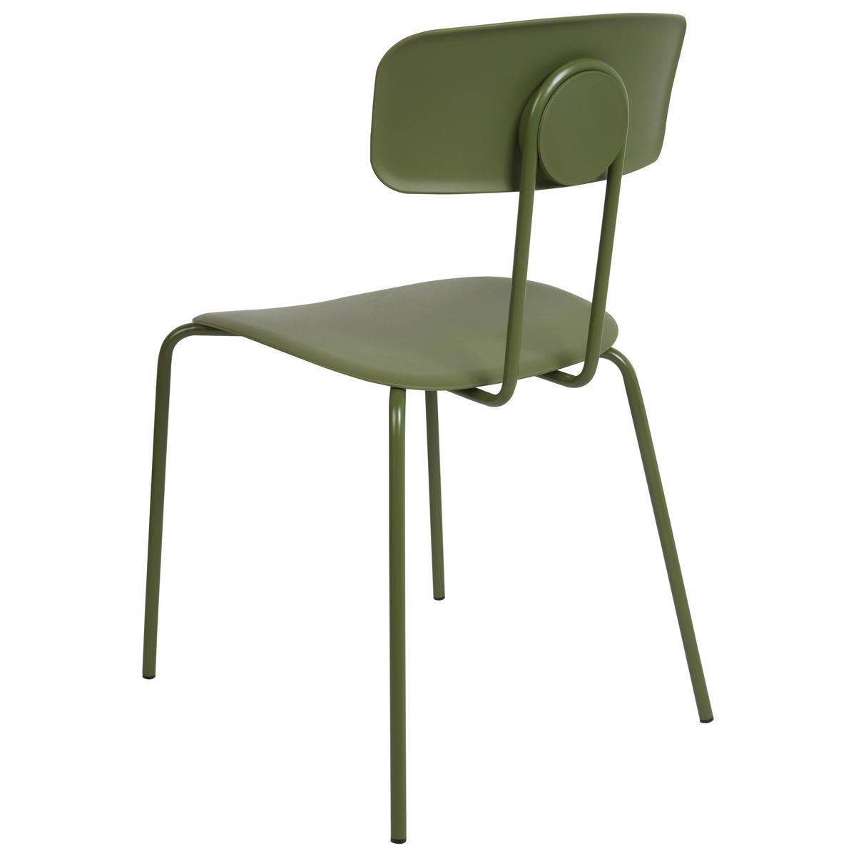ESSZIMMERSTUHL 2er-Set Grün Sibley - Grün, Kunststoff (45/79/49cm) - Beliani