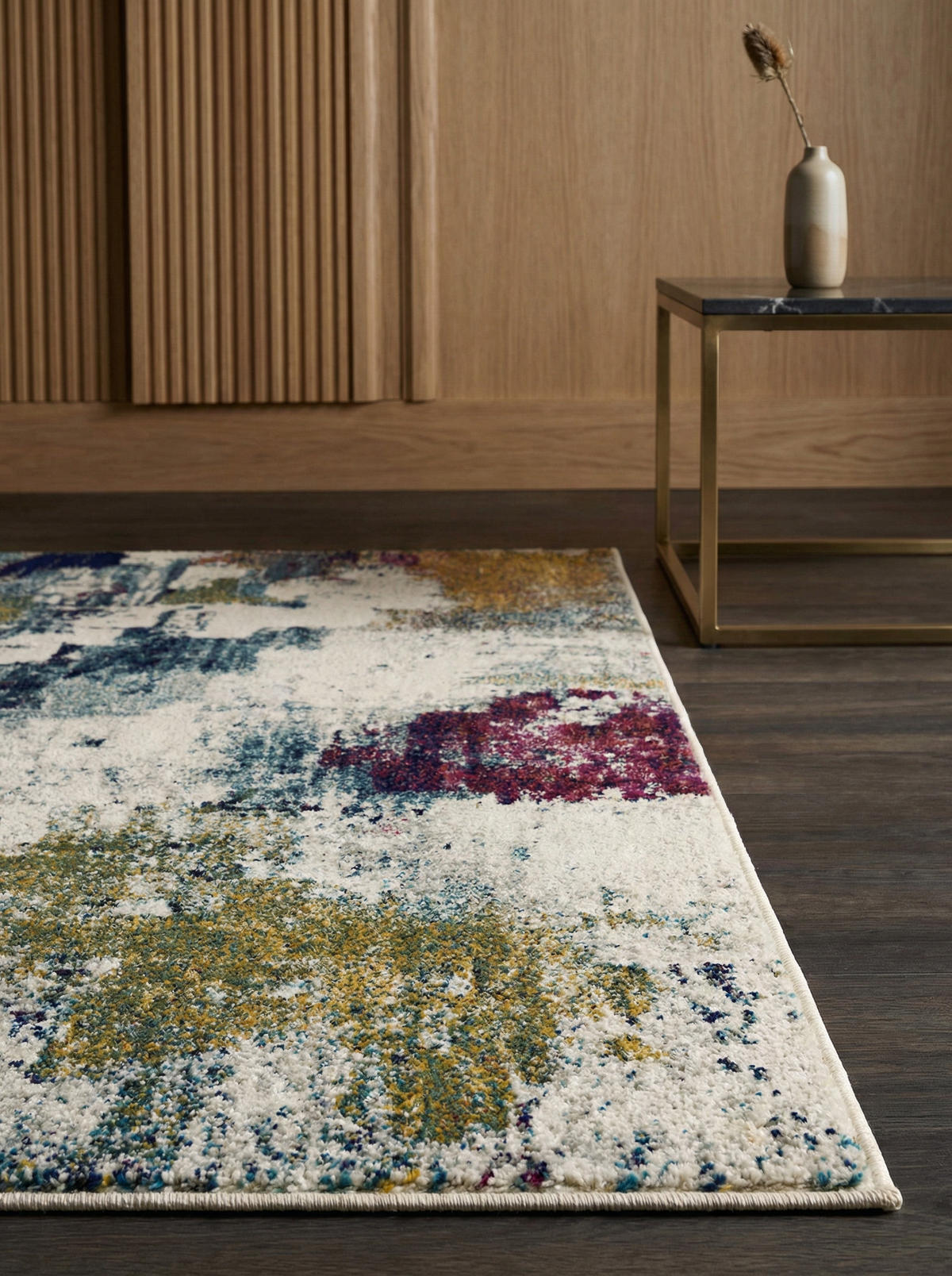 TEPPICH Kunstfaser kurzflor abstrakt bunt LODI-Padana, 200x290 cm - Multicolor, Textil (200/290cm) - KADIMA DESIGN