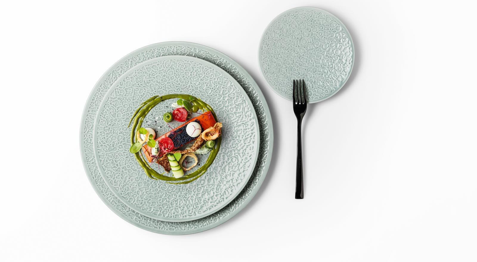 TAFELSERVICE Nori Home hellblau 12er Set - Hellblau, Keramik (1/1/1cm) - Seltmann Weiden