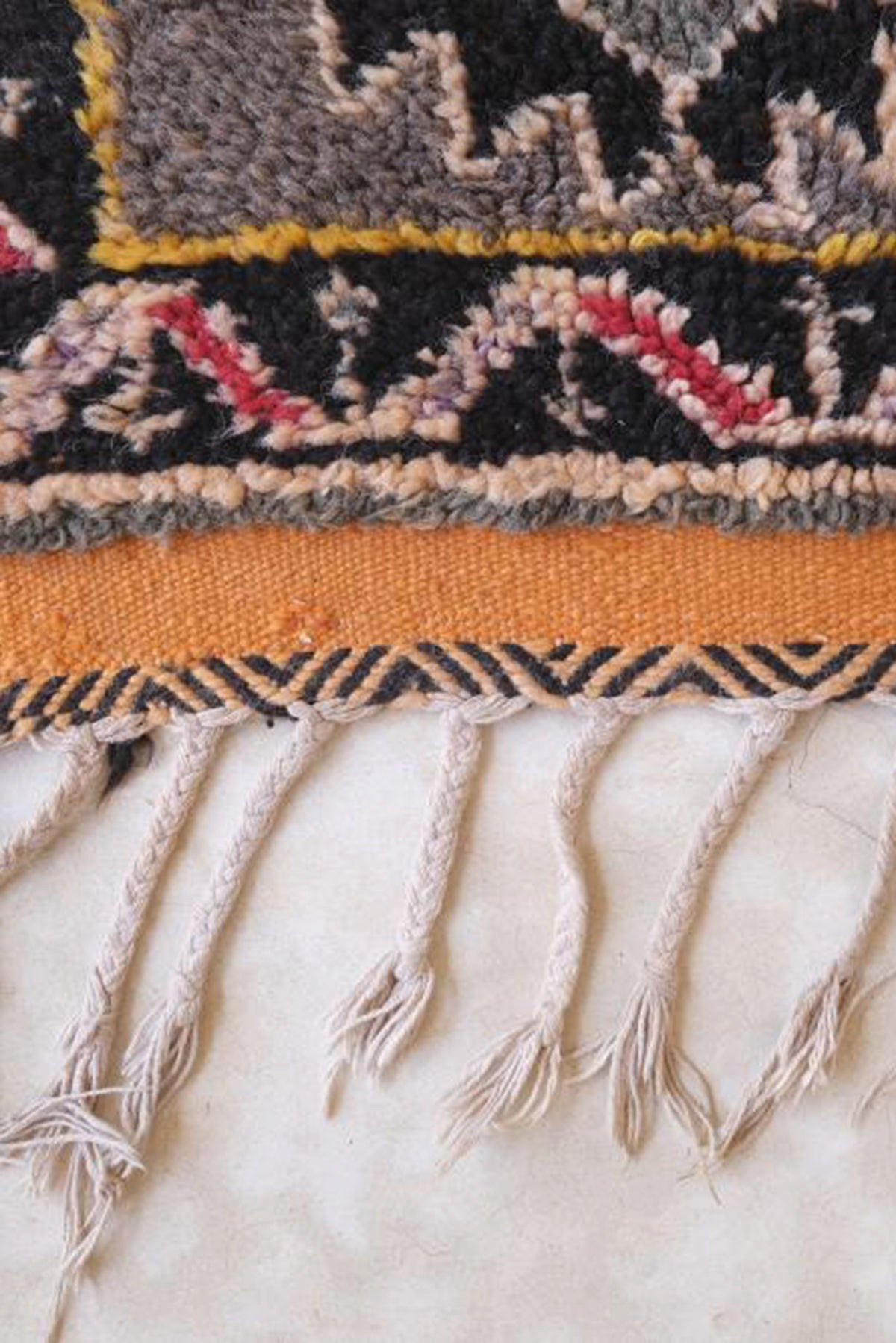 BERBERTEPPICH aus reiner Wolle 80x 180 cm - Grau, Naturmaterialien (80/180cm) - AFK Living