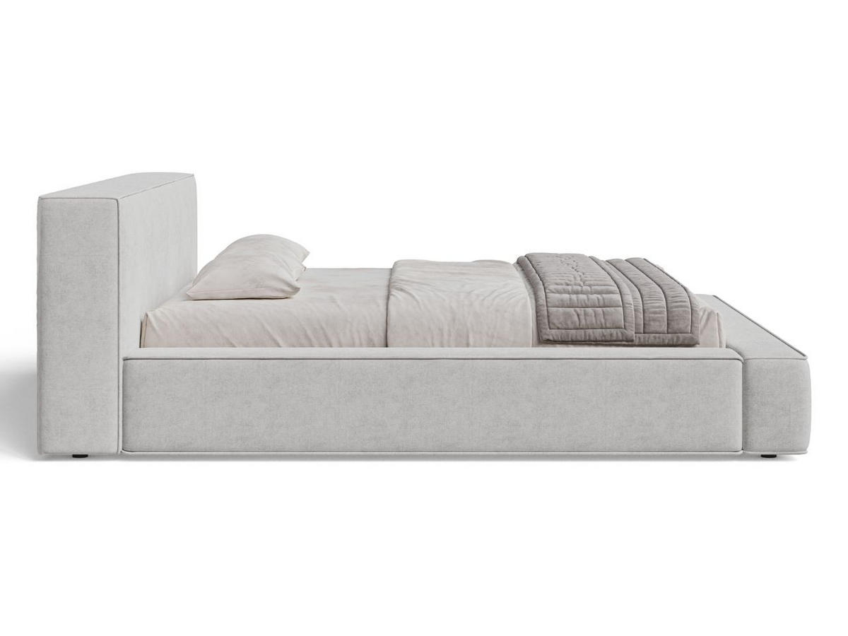 POLSTERBETT Mali 160x200 Grau - Grau, Textil (160/200cm) - Graingold