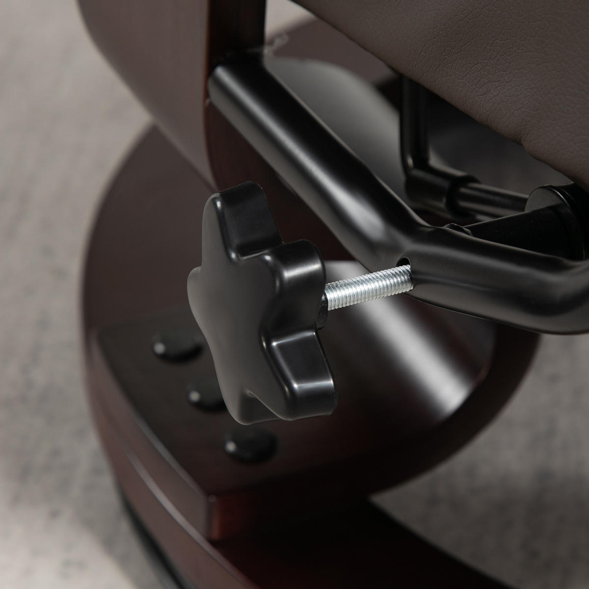SESSEL Braun 85.0/76.0/104.0cm - Braun, Leder (76/104/85cm)