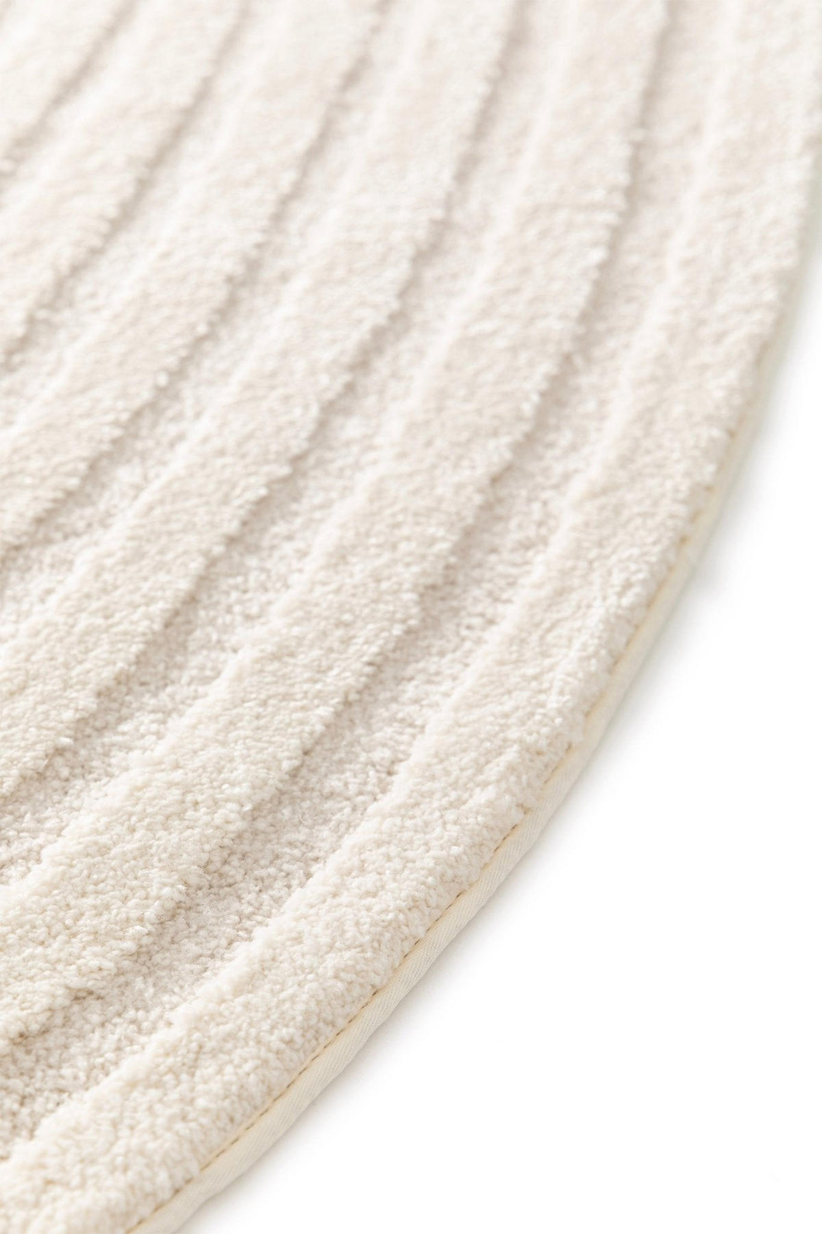 TEPPICH weich mit Relief-Effekt weiss - Weiß, Textil (160/230cm) - AFK Living