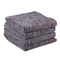 4XUMZUGSDECKE - Grau, Kunststoff/Textil - Relaxdays