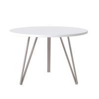 COUCHTISCH RIO mit weißer Tischplatte - Weiß, Holzwerkstoff (67/67/45cm) - Idohome