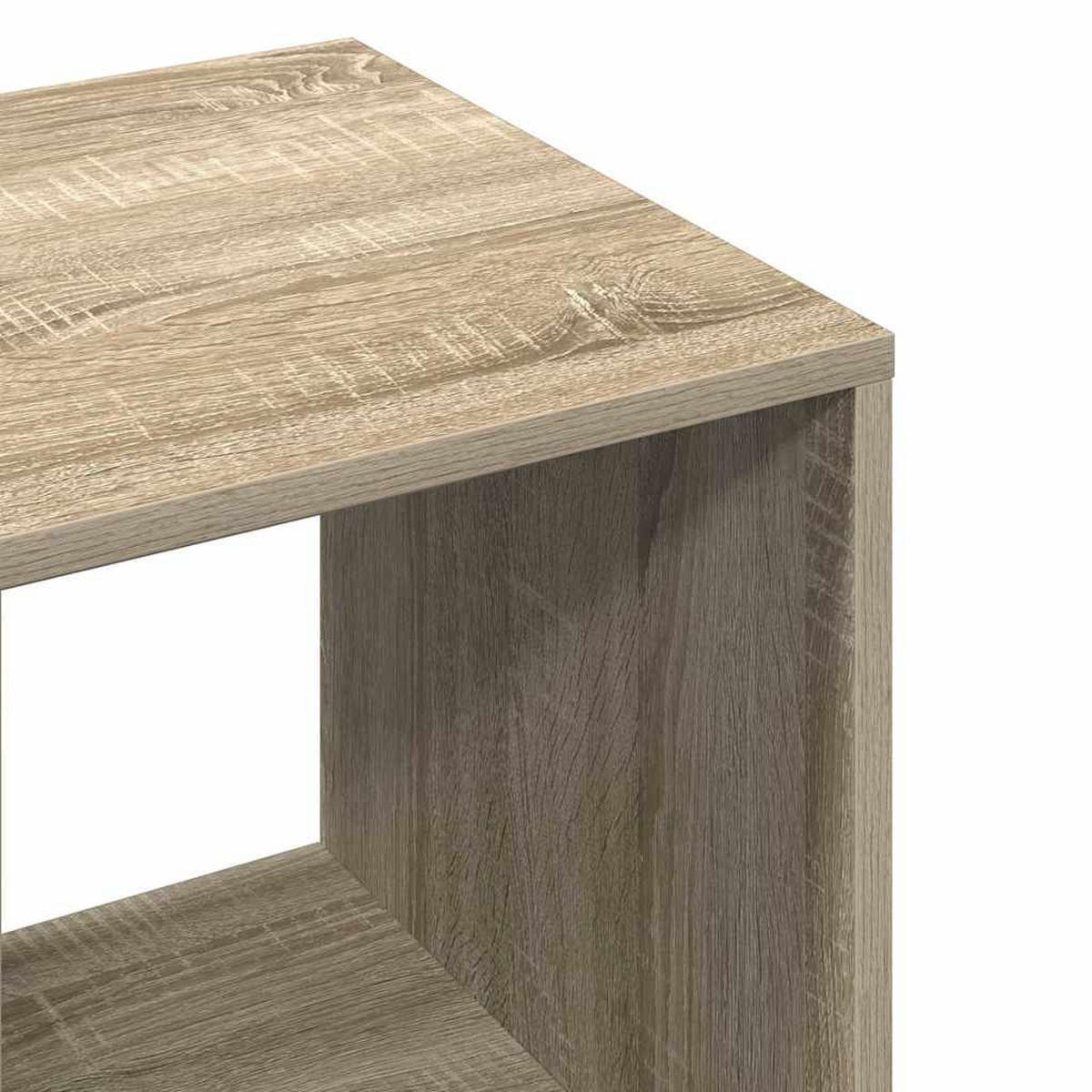 KLEIDERSCHRANK Sonoma-Eiche 80/40/110 Cm Holzwerkstoff - Alteiche, Holzwerkstoff (40/110/80cm) - vidaXL
