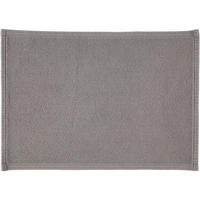 BADEMATTEN PLAIN KIESEL - 85 - Grau, Textil (50/70cm) - Rhomtuft