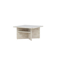 COUCHTISCH ALESUND Beige 75x75x42 cm - Beige, Holzwerkstoff (75/75/42cm) - FURNLUX