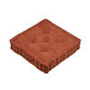 BODENKISSEN Dandy 45/45/10 cm - Rot, Textil (45cm)