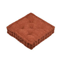 BODENKISSEN Dandy 45/45/10 cm - Rot, Textil (45cm)