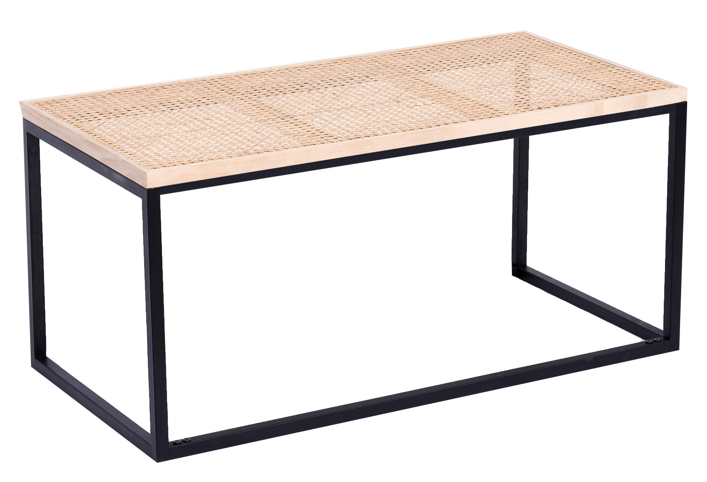 Nordlys Couchtisch Schwarz 90x43x45 cm