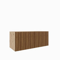 TV-SCHRANK Mio 100 cm, zweitürig, artisan, catania - Eiche Artisan/Braun, Kunststoff (100/40/41cm) - Margaret Hadas24