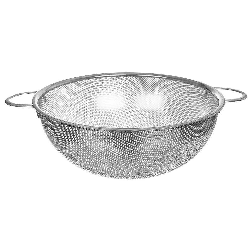 KÜCHENSIEB ANETT Silber 28,5 cm - Silberfarben, Metall (28.5cm) - Orion 