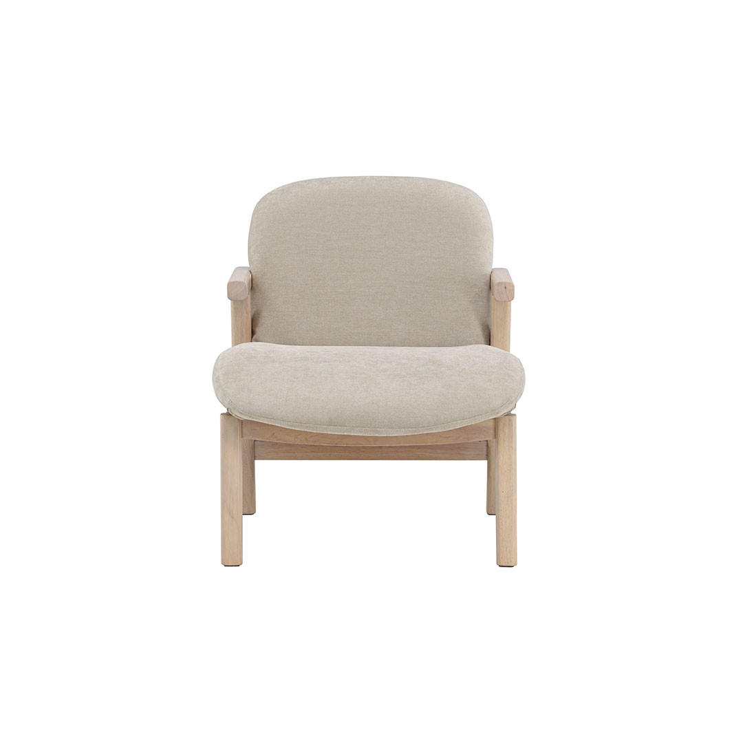 SESSEL, Rile, Beige, Polyester, 67 x 74 x 77 cm - Beige, Textil (67/77/74cm) - ebuy24