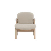 SESSEL, Rile, Beige, Polyester, 67 x 74 x 77 cm - Beige, Textil (67/77/74cm) - ebuy24