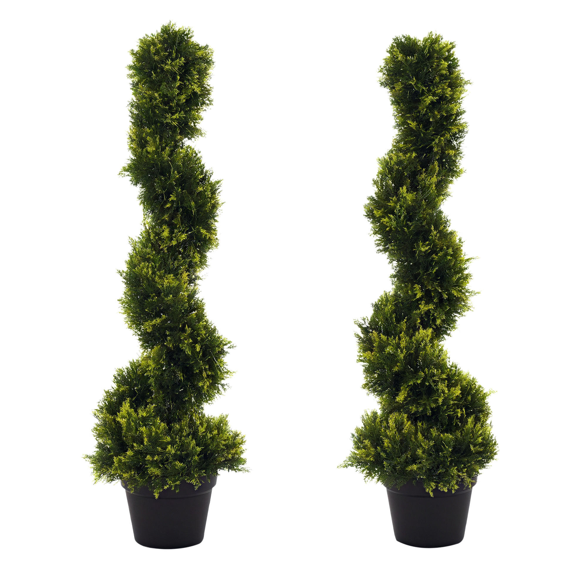 KUNSTPFLANZE DE-08635 90 cm mit Topf Grün - Grün, Kunststoff (90cm) - ComfortXL