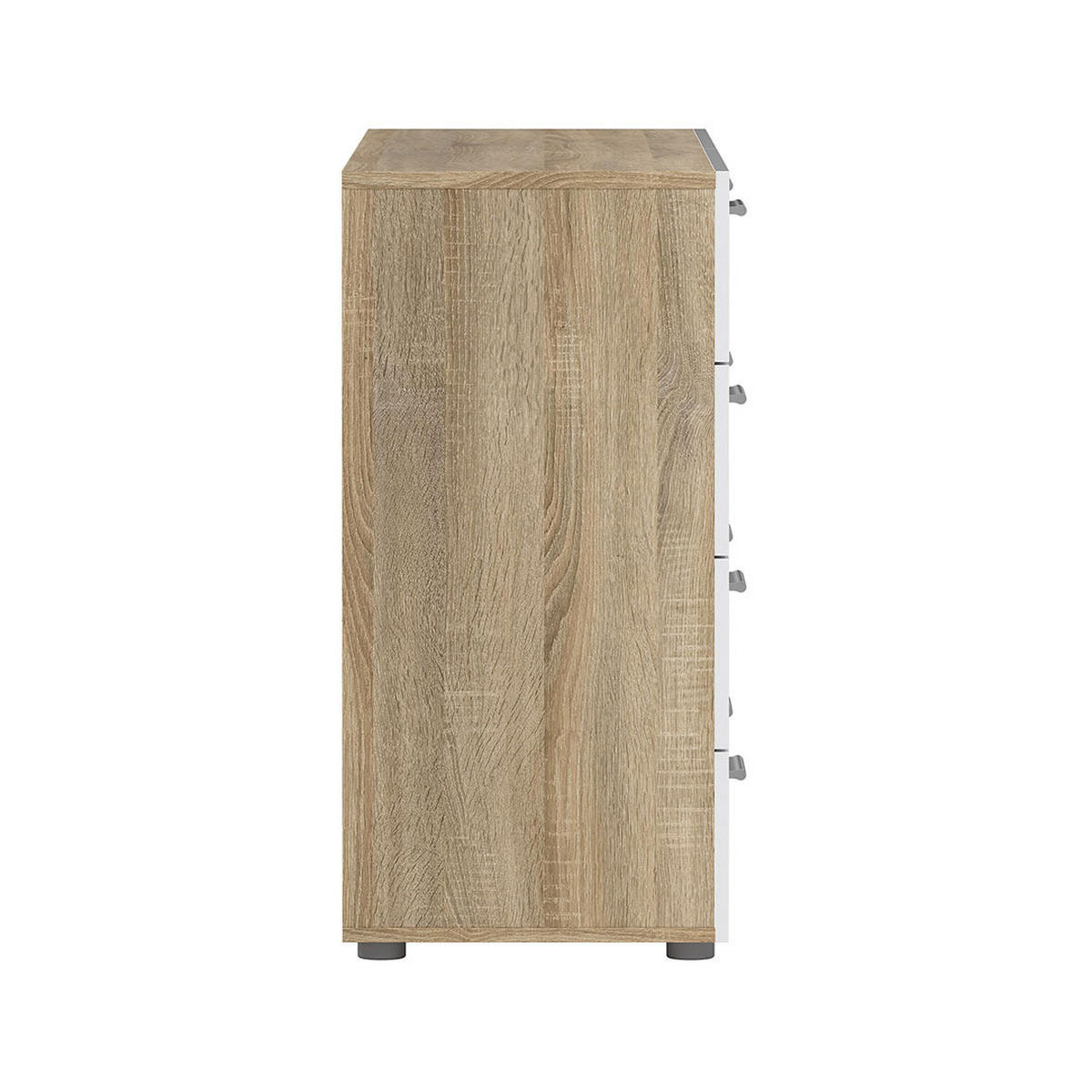 BYRÅ Pepe 140 x 40 x 82 cm – ekfärgad - Ekfärgad, Träbaserade material (140/82/40cm) - ebuy24