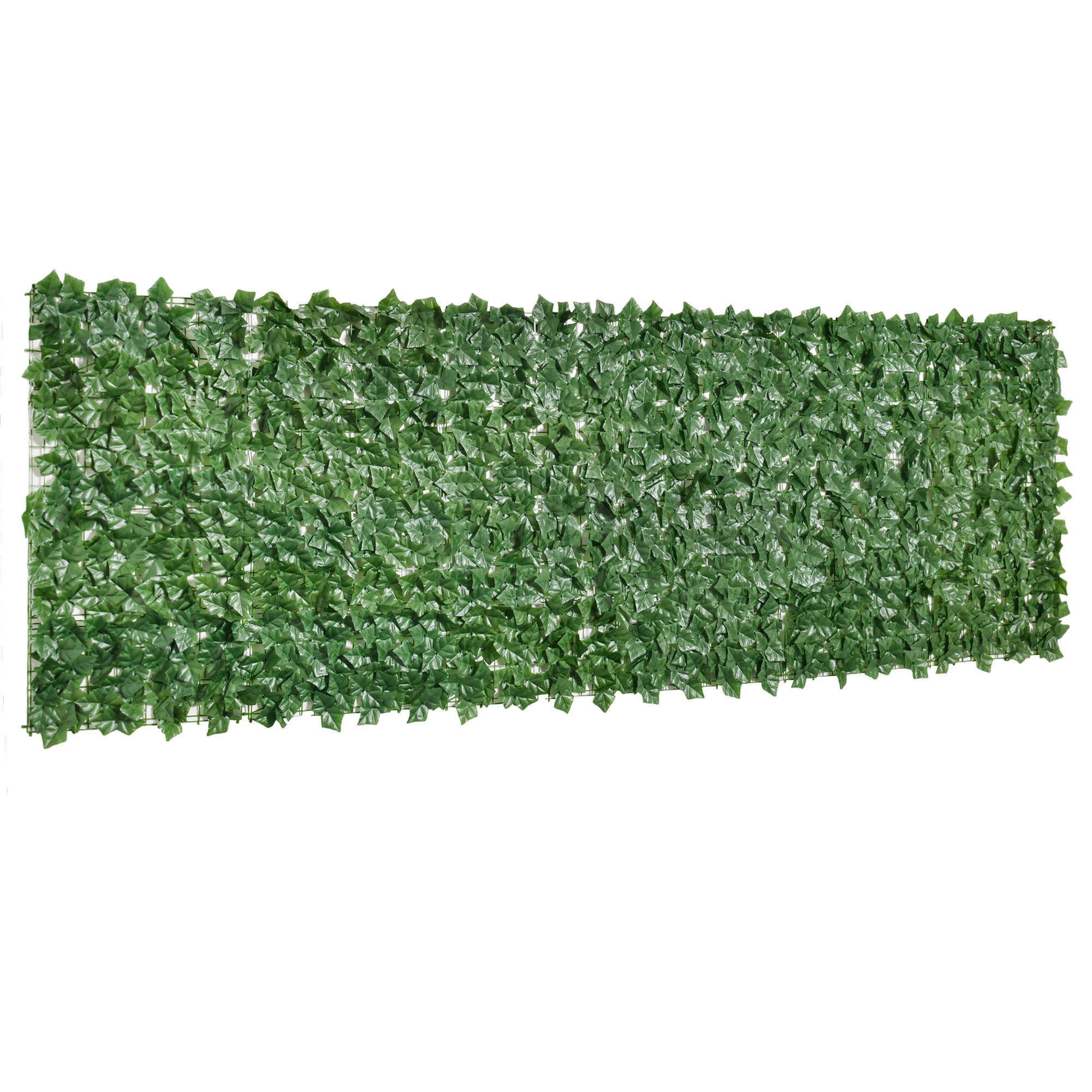 SICHTSCHUTZHECKE, Dunkelgrün, 300 x 100 cm - Grün, Kunststoff (100/100cm) - Outsunny