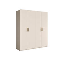 KLEIDERSCHRANK Beige 179/210/58 - Beige, Holzwerkstoff (179/210/58cm) - RAUMHIRSCH FURNITURE