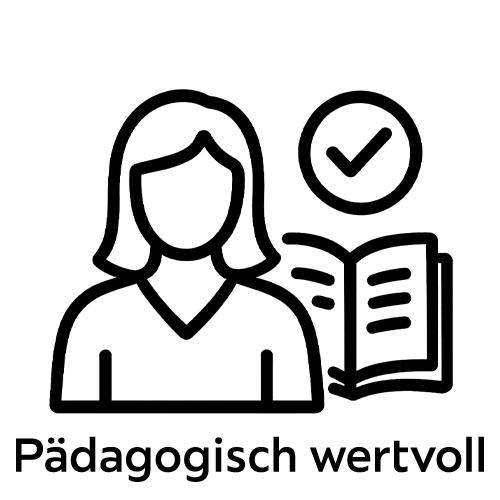Pictogram "Paedagogisch wertvoll"