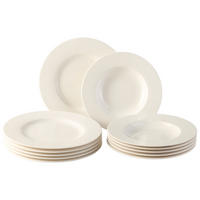 TAFELSERVICE Basic White weiß 12er Set - Weiß, Keramik (1/1/1cm) - vivo | Villeroy & Boch Group