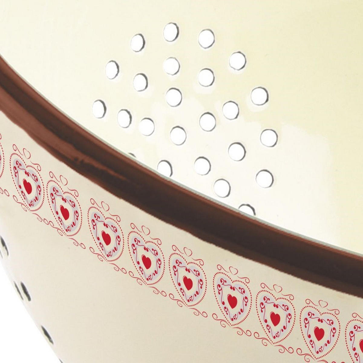 KÜCHENSIEB TONCA Beige 20 cm - Beige, Metall (20cm) - Orion 