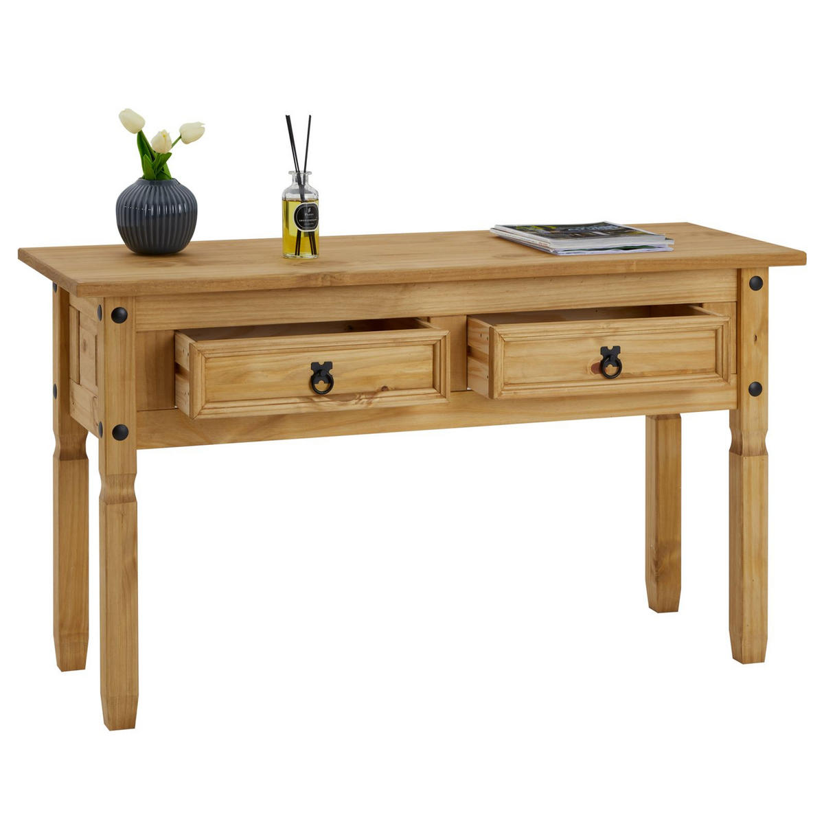KONSOLENTISCH SALSA - Kieferfarben, Holz (48/127/73cm) - CARO-Möbel