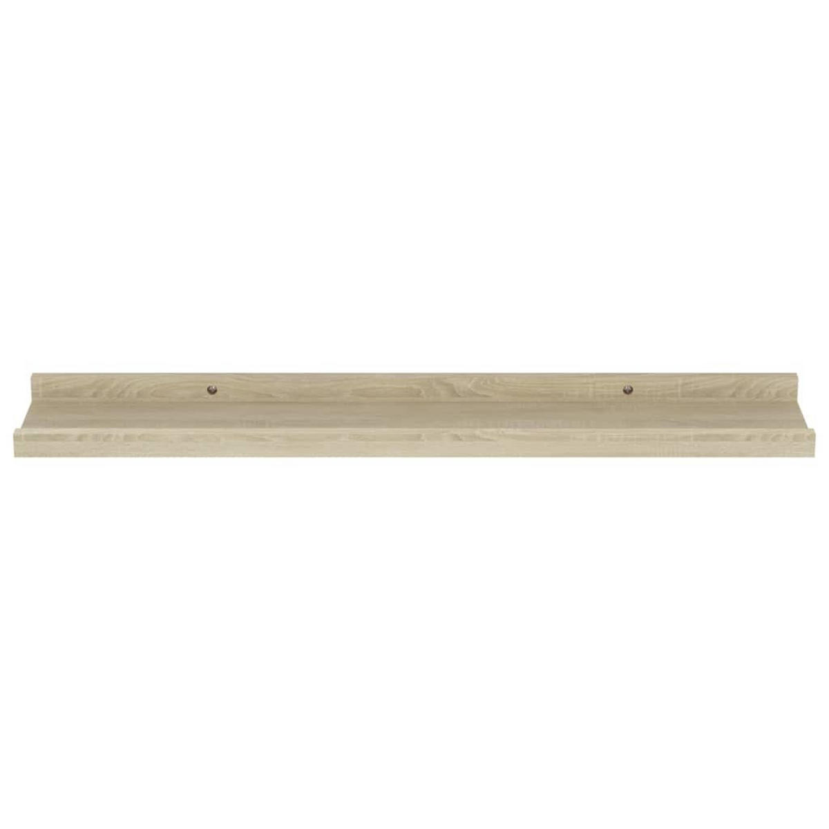 WANDREGALE 4 Stk. Sonoma-Eiche 60x9x3 cm - Braun, Holzwerkstoff (60/3/9cm) - furnicato