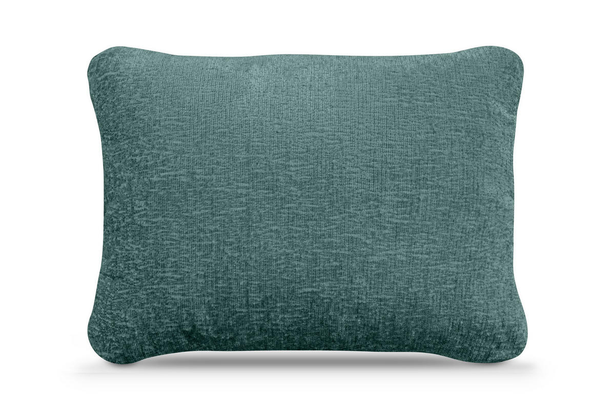 DREHSESSEL RAGGI 360° Drehfunktion mit inklusive dekorativem Kissen, Marineblau - Blau/Grün, Textil (92/75/94cm) - KONSIMO®