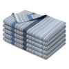 GESCHIRRTÜCHER, 5er-Set, 50x70 cm, 100% Baumwolle, Blau - Blau, Textil (50/70cm) - Zollner