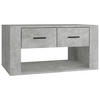 COUCHTISCH Betongrau 80x50x40 cm Holzwerkstoff - Grau, Holzwerkstoff (50/80/40cm) - furnicato