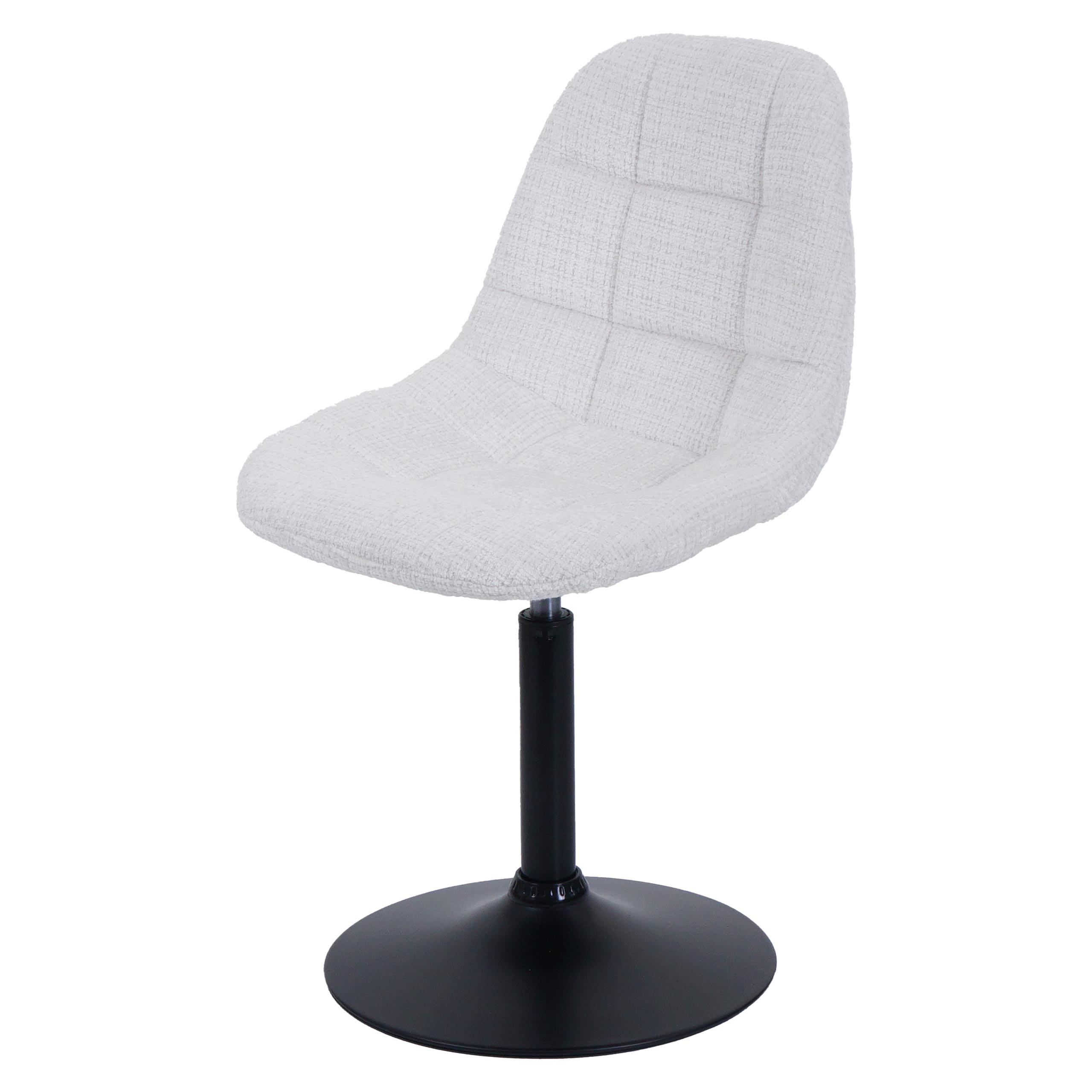 ESSZIMMERSTUHL Cremeweiß - Creme/Weiß, Textil (47/83/43cm) - MCW