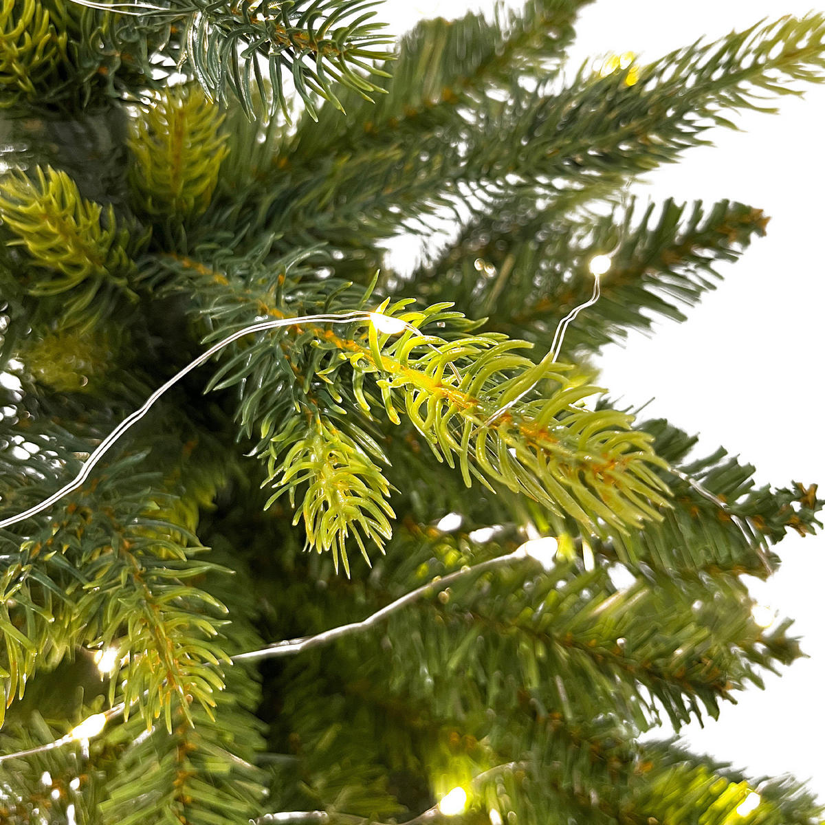 LED-TISCH-WEIHNACHTSBAUM Grün 35/35/60 cm - Grün, Kunststoff (60cm) - Mobili Rebecca