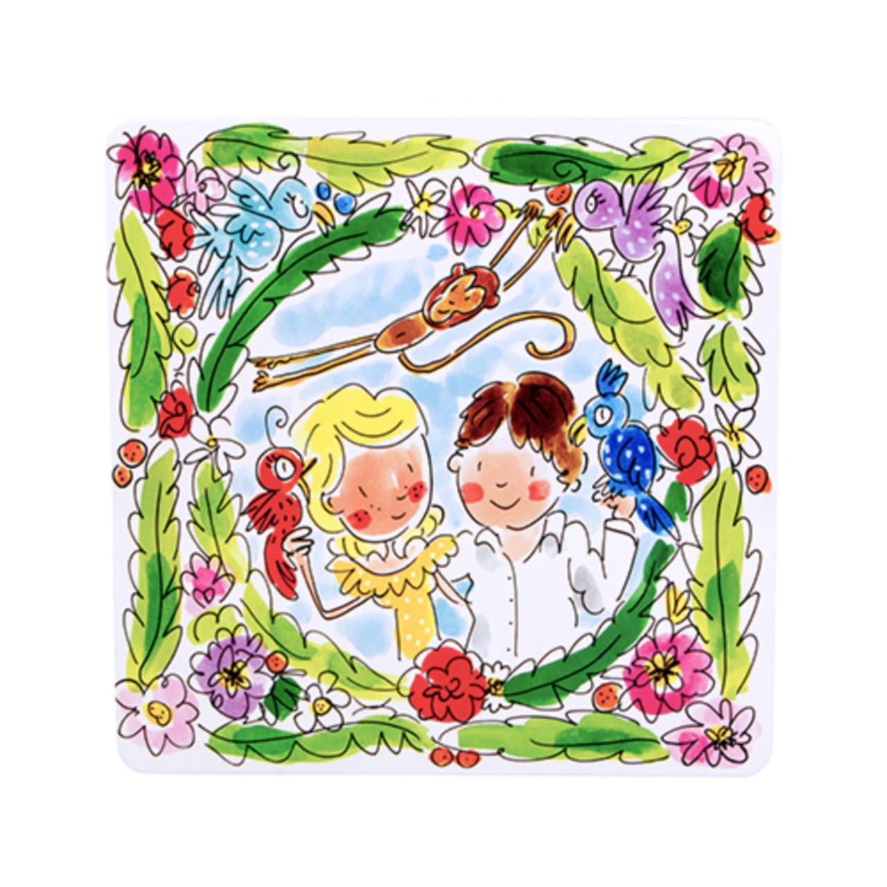 DOSE Paradies in Bunt - 21,7cm - Multicolor, Metall (21.7/7.5/21.7cm) - Blond Amsterdam