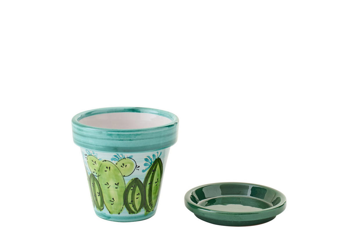 BLUMENTOPF MULTI - Multicolor, Keramik (21/19cm) - J-Line