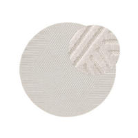 OUTDOORTEPPICH rund Mars Cream ø 160 cm rund - Creme, Textil (160/160cm) - benuta Pop
