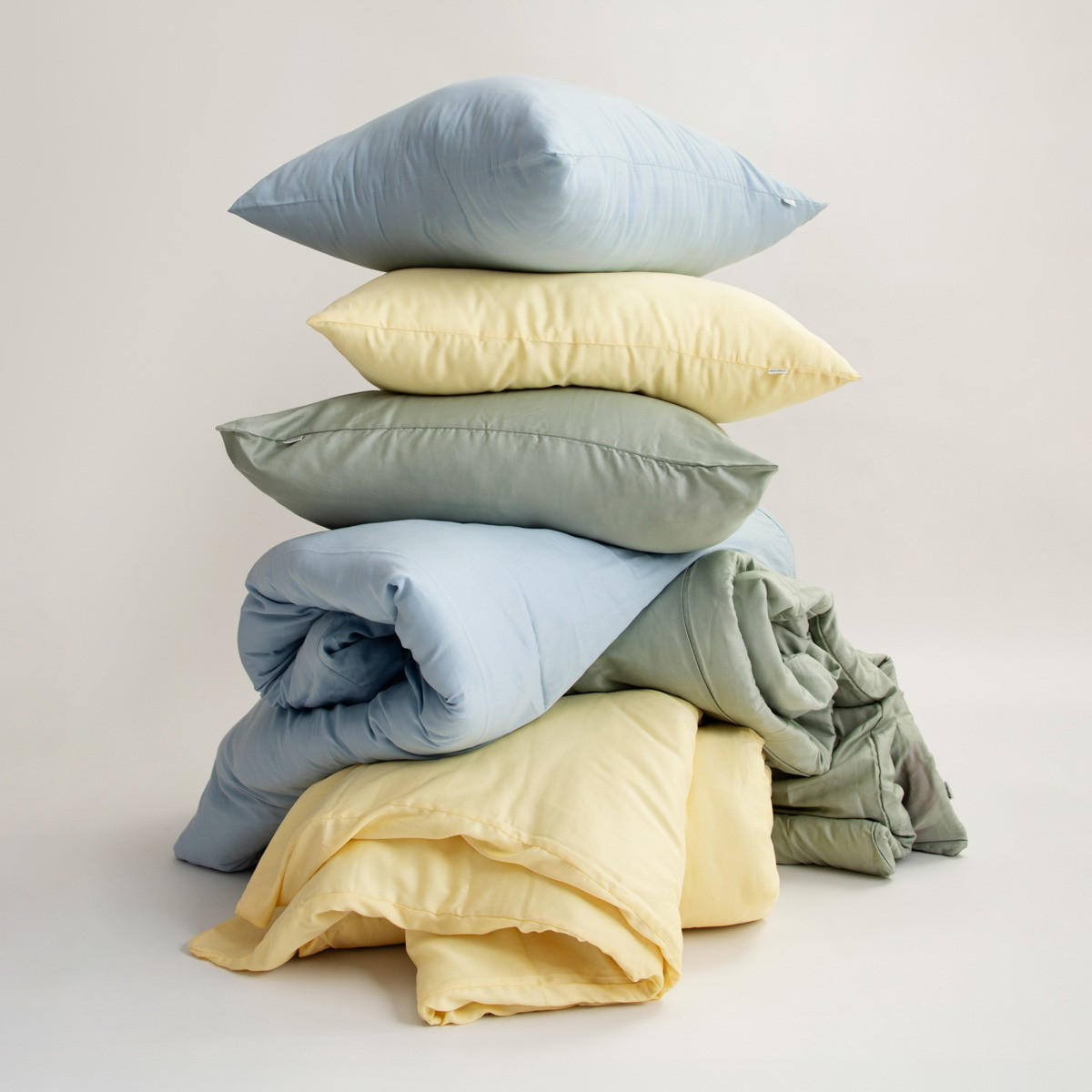 BETTWÄSCHE Avelia Pistazie 160/200 cm - Grün, Textil (160/200cm) - Homla