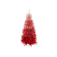 LAALU WEIHNACHTSBAUM künstlich Rottanne Sid 150 cm mit Ständer - Rot, Kunststoff (150cm) - LAALU