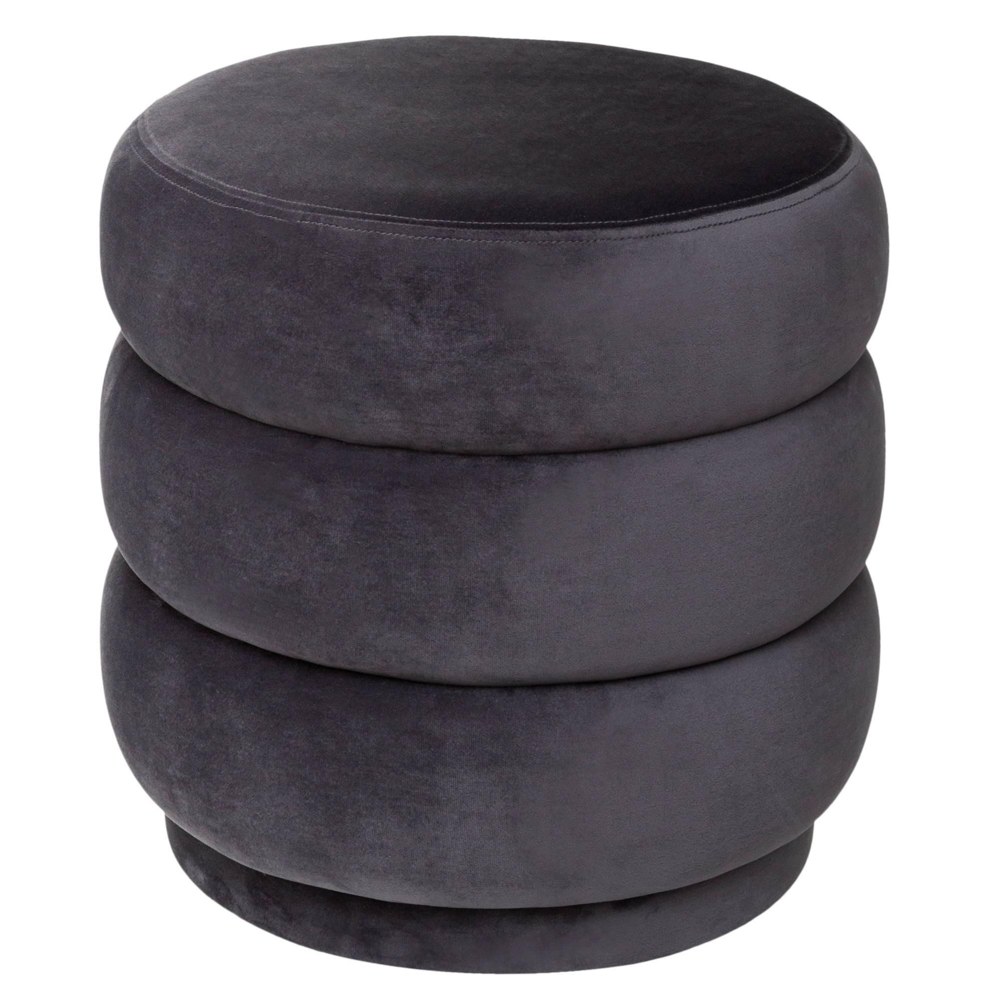 Atmosphera Createur d´interieur Hocker Anthrazit 40x40x40 cm