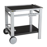 BEISTELLTISCH Media - Grau, Metall (65/80/90cm) - Cook'in Garden