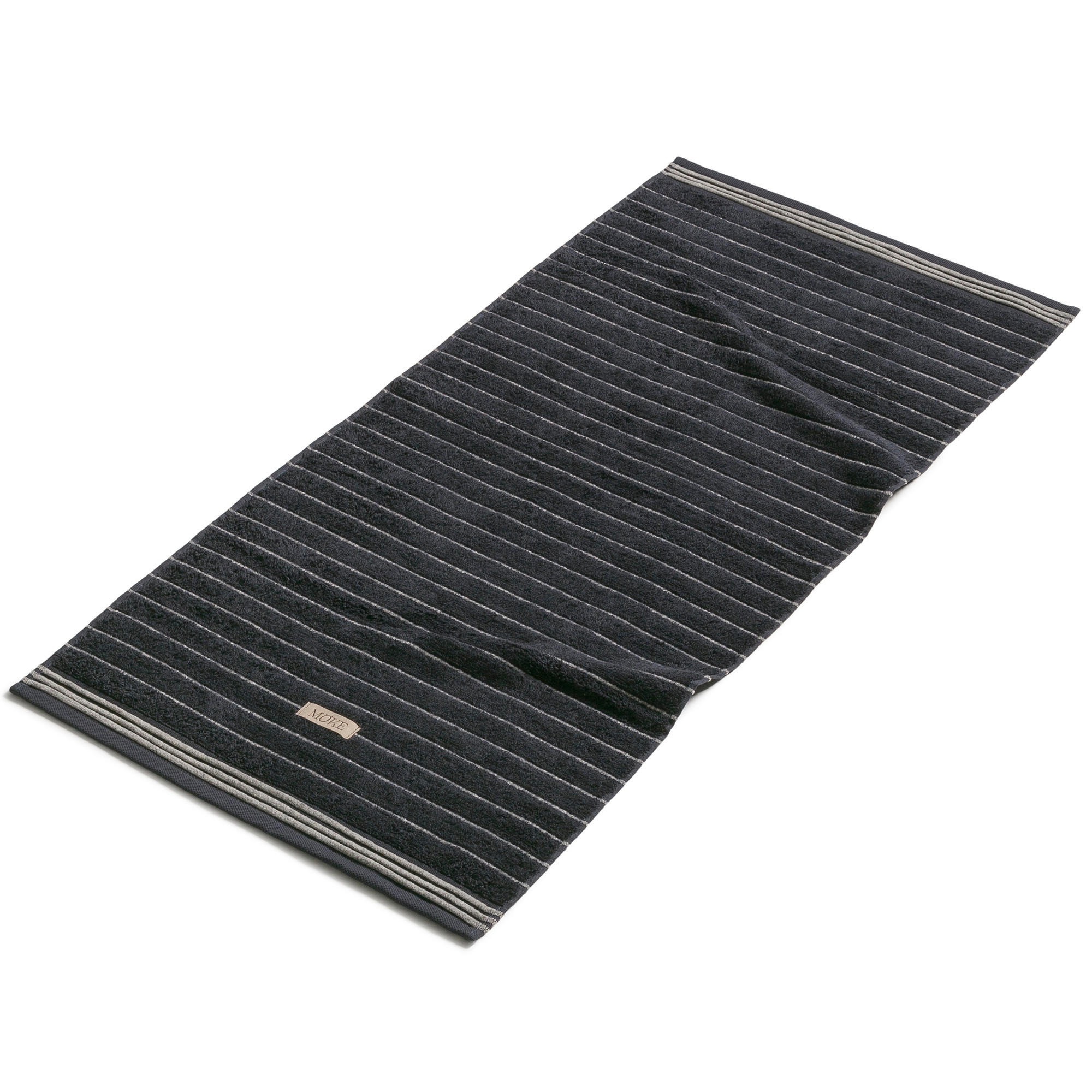 HANDTÜCHER WELLNESS WELLE DARK GREY - 820 - Grau, Textil (80/200cm) - MÖVE